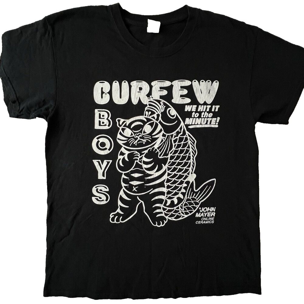 Online Ceramics John Mayer Sob Rock Tour Graphic T-Shirt Mens Large Curfew Boys